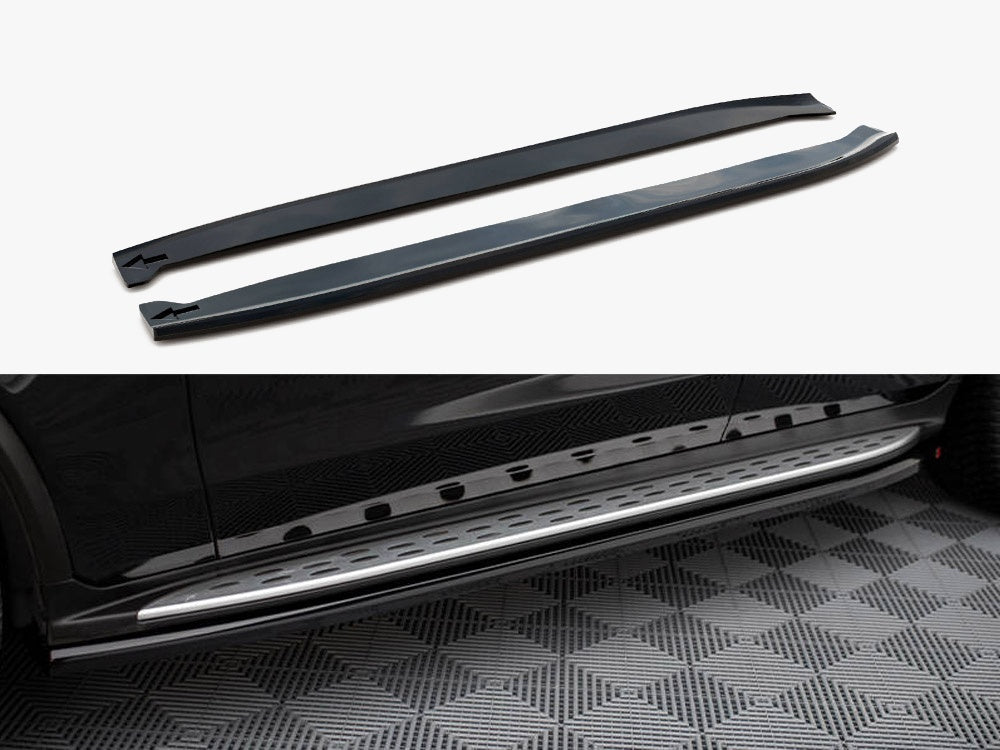 Side Skirts Diffusers compatible with Mercedes-AMG GLC 63 SUV / Coupe X253 / C253