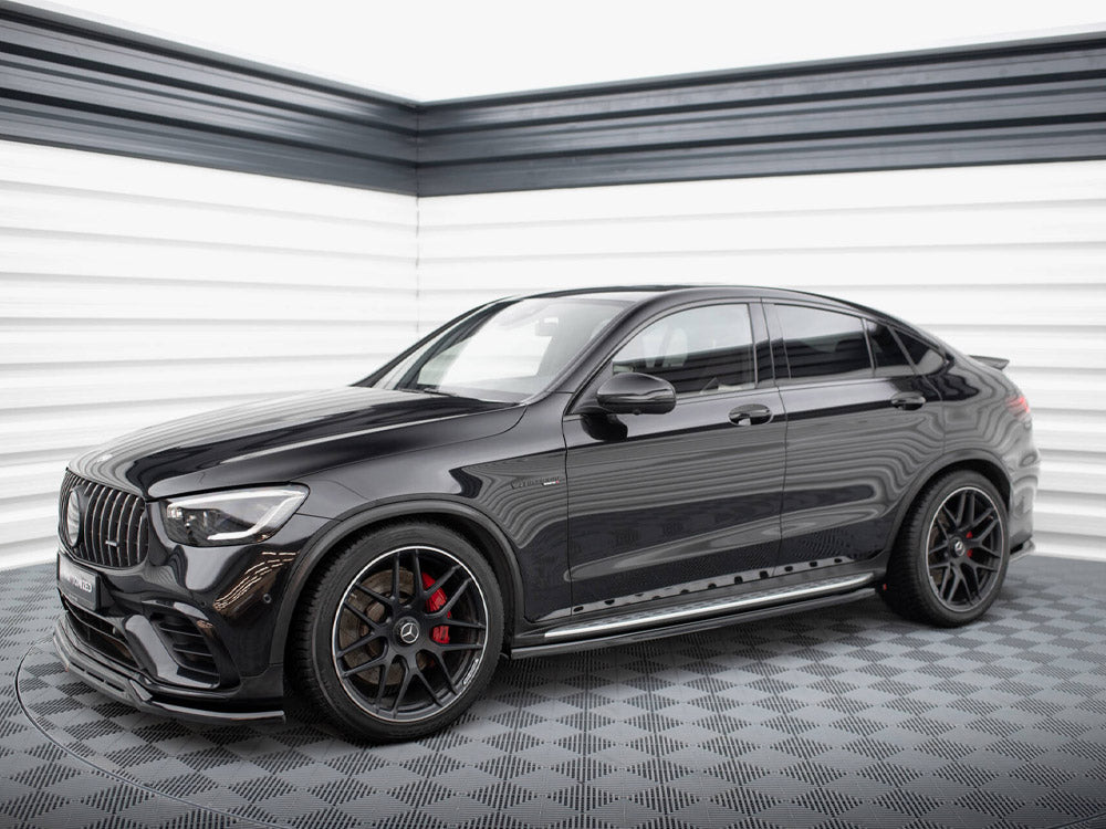Side Skirts Diffusers compatible with Mercedes-AMG GLC 63 SUV / Coupe X253 / C253