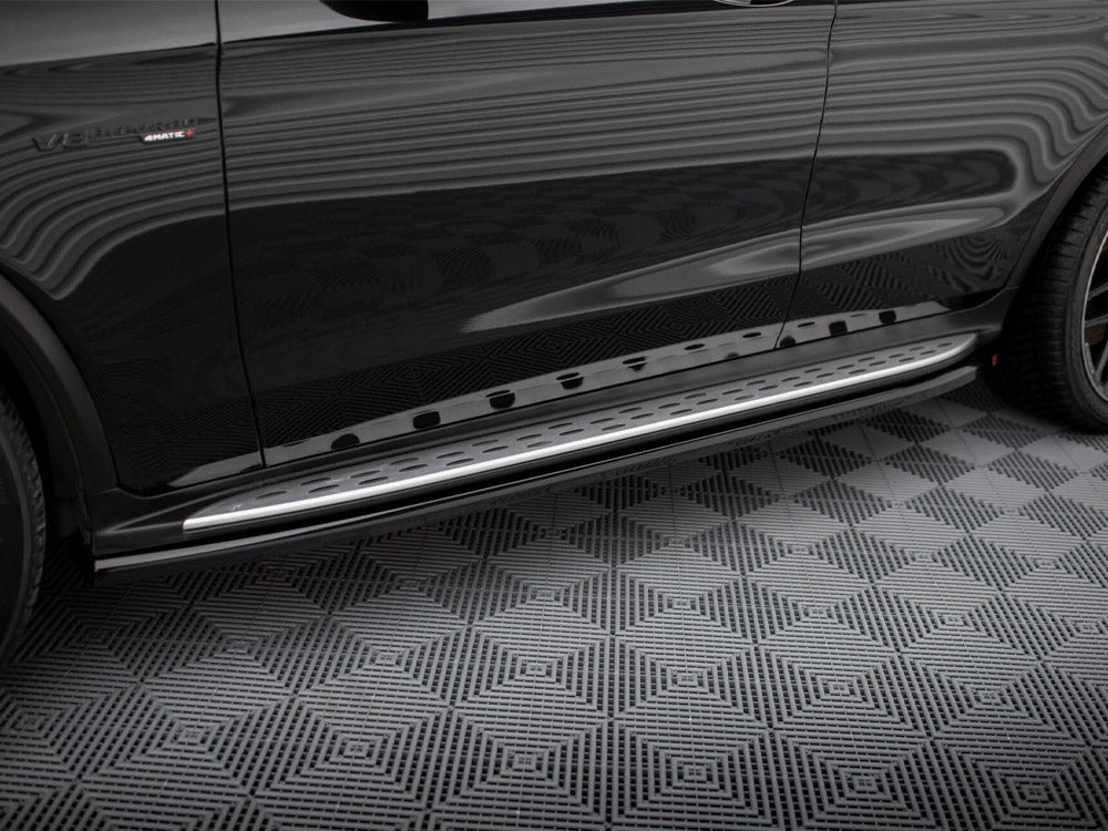Side Skirts Diffusers compatible with Mercedes-AMG GLC 63 SUV / Coupe X253 / C253