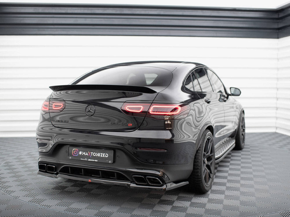 Rear Splitter (Vertical Bars) compatible with Mercedes-AMG GLC 63 Coupe C253 Facelift