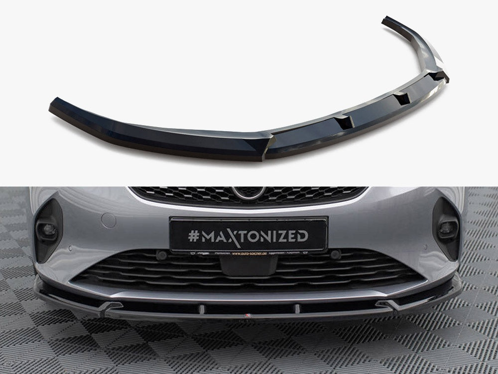 Front Splitter V.1 compatible with Opel Corsa F (Mk6)