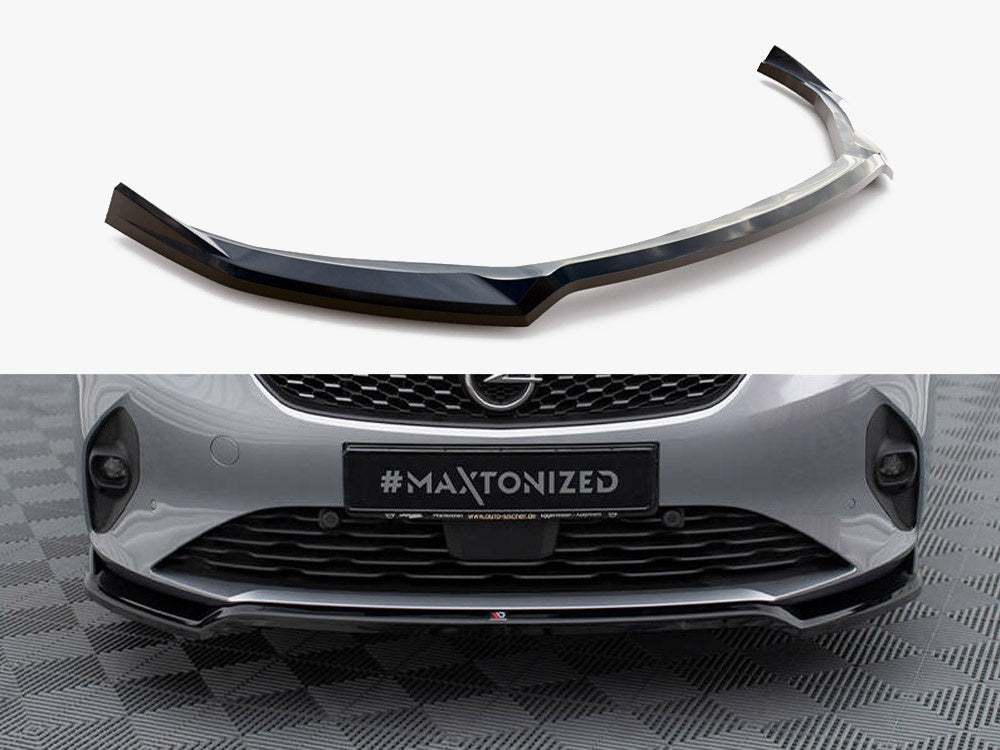 Front Splitter V.2 compatible with Opel Corsa F (Mk6)
