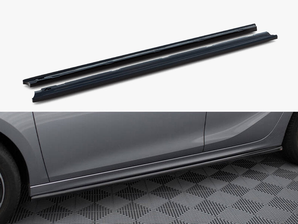 Side Skirts Diffusers compatible with Opel Corsa F (Mk6)