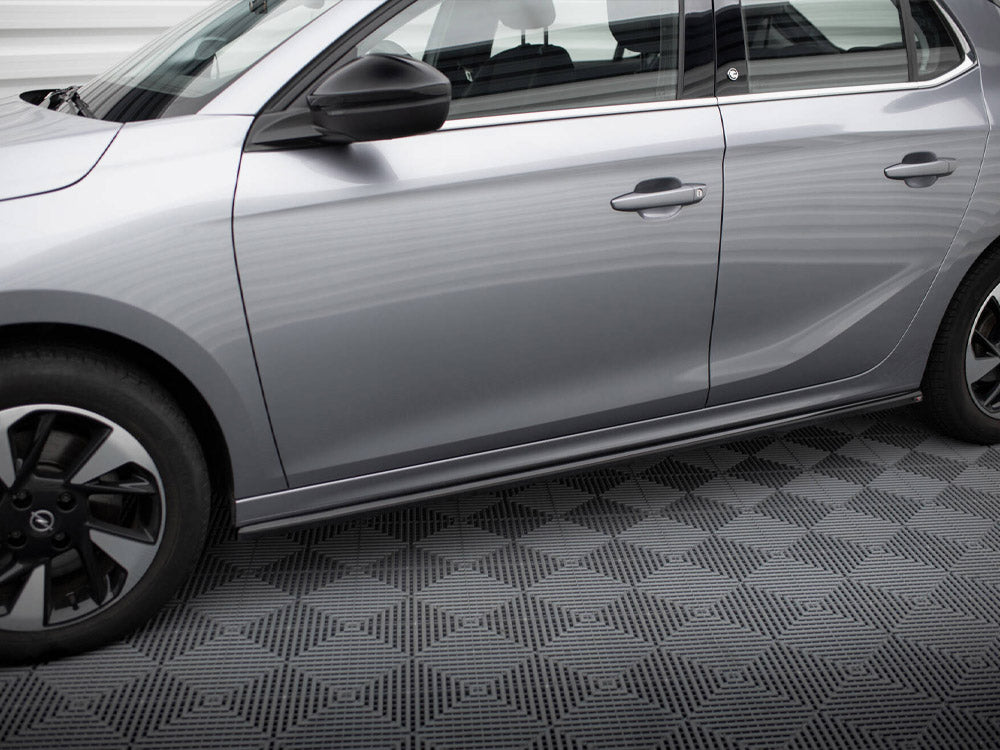 Side Skirts Diffusers compatible with Opel Corsa F (Mk6)