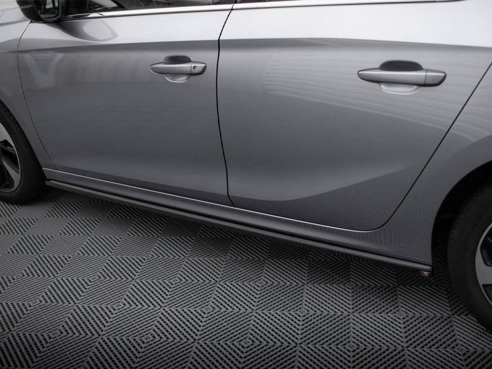 Side Skirts Diffusers compatible with Opel Corsa F (Mk6)