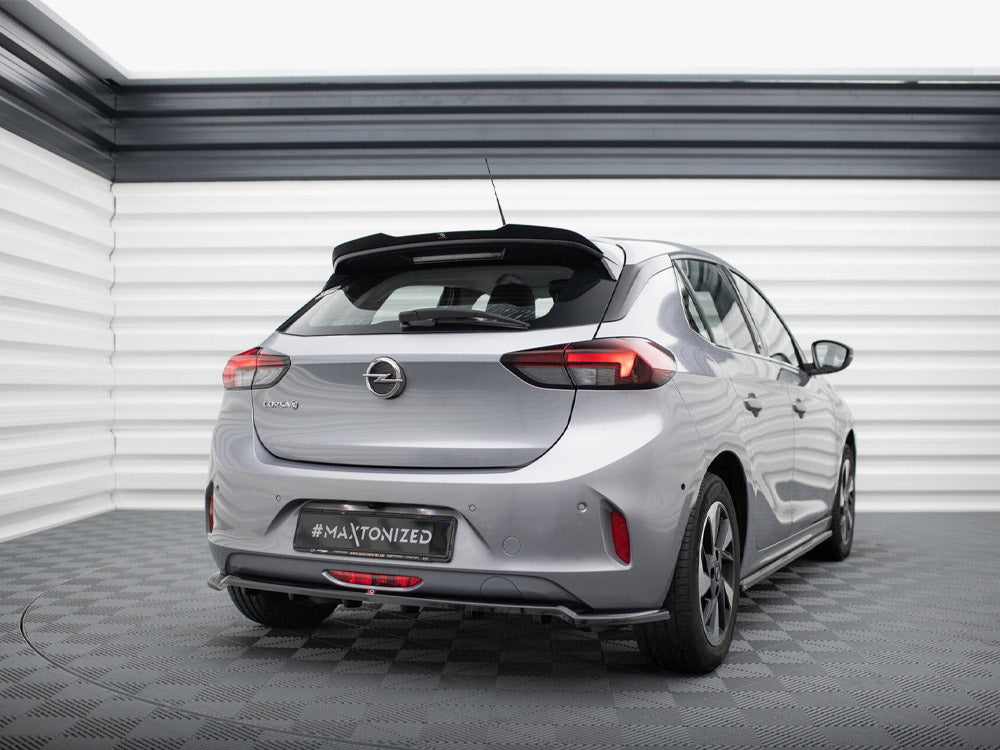 Rear Splitter (Vertical Bars) compatible with Opel Corsa - e F (Mk6)