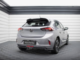 Rear Splitter (Vertical Bars) compatible with Opel Corsa - e F (Mk6)