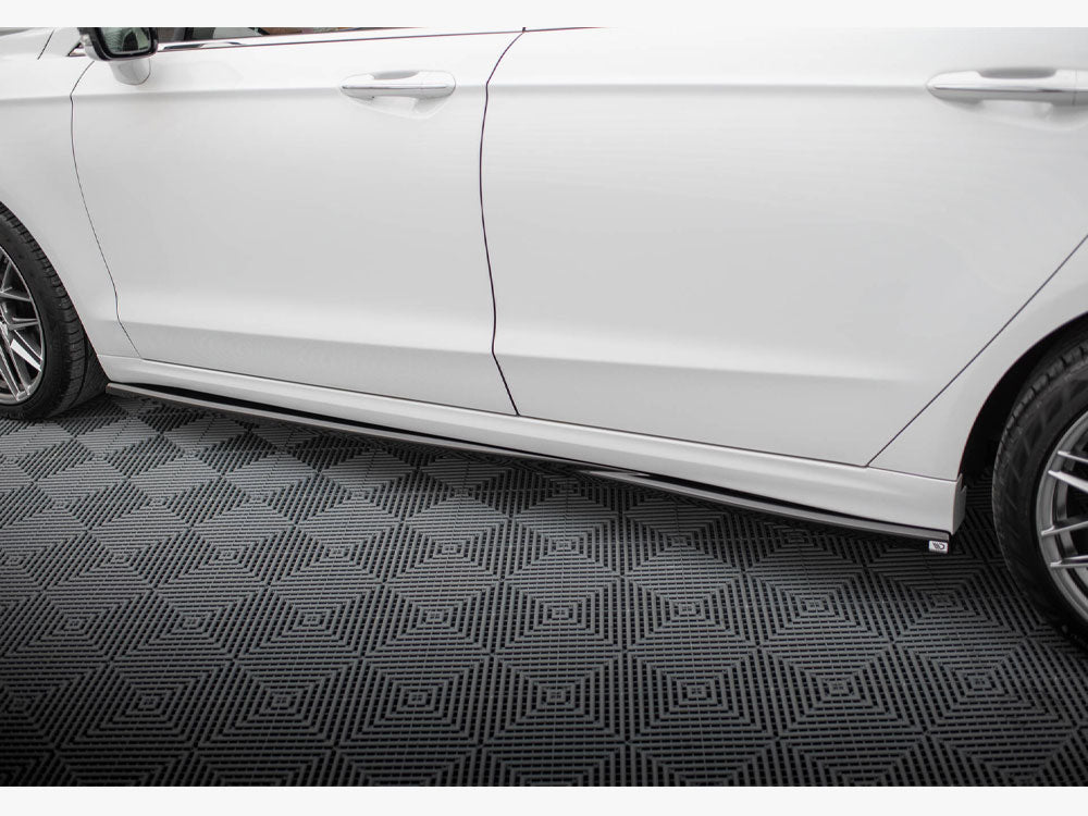 Side Skirts Diffusers compatible with Ford Mondeo Sport Mk5 Facelift / Fusion Sport Mk2 Facelift