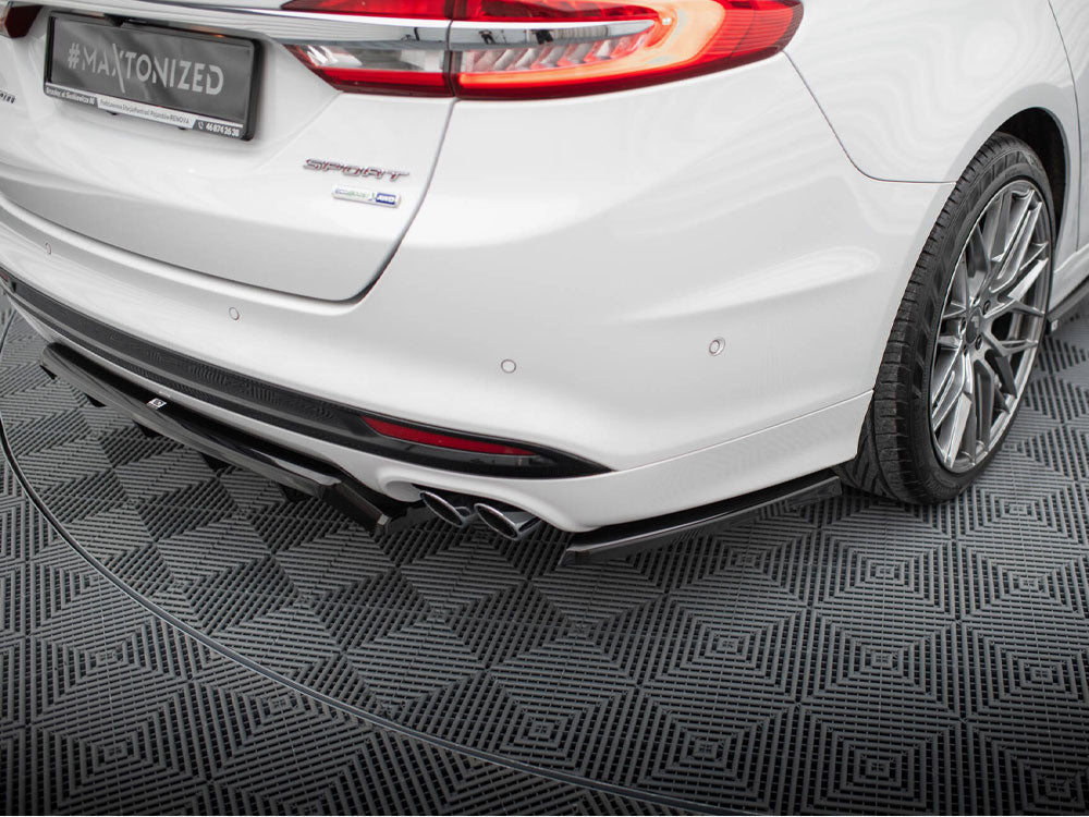 Rear Side Splitters compatible with Ford Mondeo Sport Mk5 Facelift / Fusion Sport Mk2 Facelift
