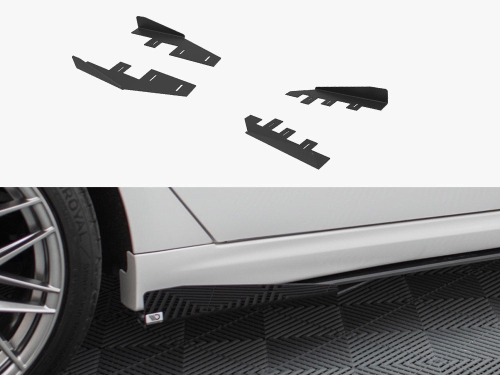 Side Flaps compatible with Ford Mondeo Sport Mk5 Facelift / Fusion Sport Mk2 Facelift