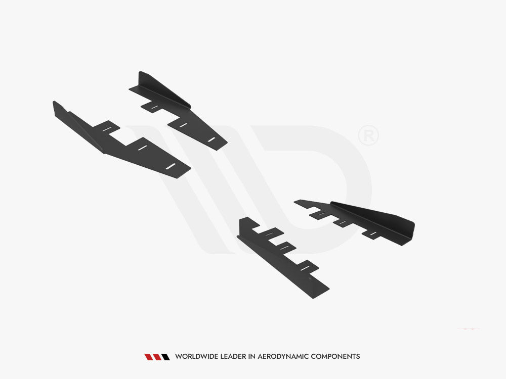 Side Flaps compatible with Ford Mondeo Sport Mk5 Facelift / Fusion Sport Mk2 Facelift
