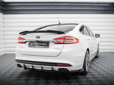 Street PRO Rear Diffuser compatible with Ford Mondeo Sport Mk5 Facelift / Fusion Sport Mk2 Facelift