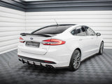 Street Pro Rear Side Splitters compatible with Ford Mondeo Sport Mk5 Facelift / Fusion Sport Mk2 Facelift