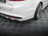 Street Pro Rear Side Splitters compatible with Ford Mondeo Sport Mk5 Facelift / Fusion Sport Mk2 Facelift