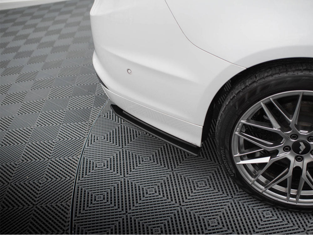 Street Pro Rear Side Splitters compatible with Ford Mondeo Sport Mk5 Facelift / Fusion Sport Mk2 Facelift