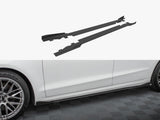 Street PRO Side Skirts Diffusers + Flaps compatible with Ford Mondeo Sport Mk5 Facelift / Fusion Sport Mk2 Facelift