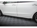 Street PRO Side Skirts Diffusers + Flaps compatible with Ford Mondeo Sport Mk5 Facelift / Fusion Sport Mk2 Facelift