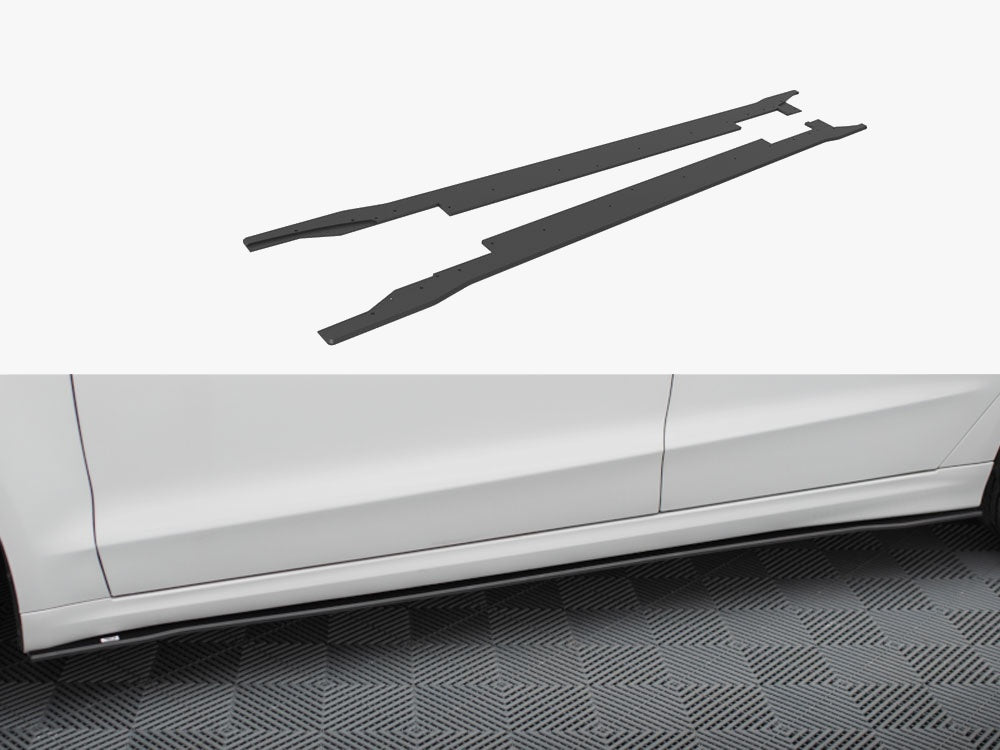 Street PRO Side Skirts Diffusers compatible with Ford Mondeo Sport Mk5 Facelift / Fusion Sport Mk2 Facelift