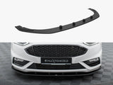 Street PRO Front Splitter compatible with Ford Mondeo Sport Mk5 Facelift / Fusion Sport Mk2 Facelift