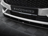 Street PRO Front Splitter compatible with Ford Mondeo Sport Mk5 Facelift / Fusion Sport Mk2 Facelift