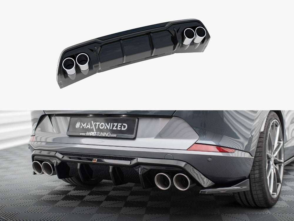 Rear Valance V.3 + Exhaust Ends Imitation compatible with CUPRA Formentor Mk1