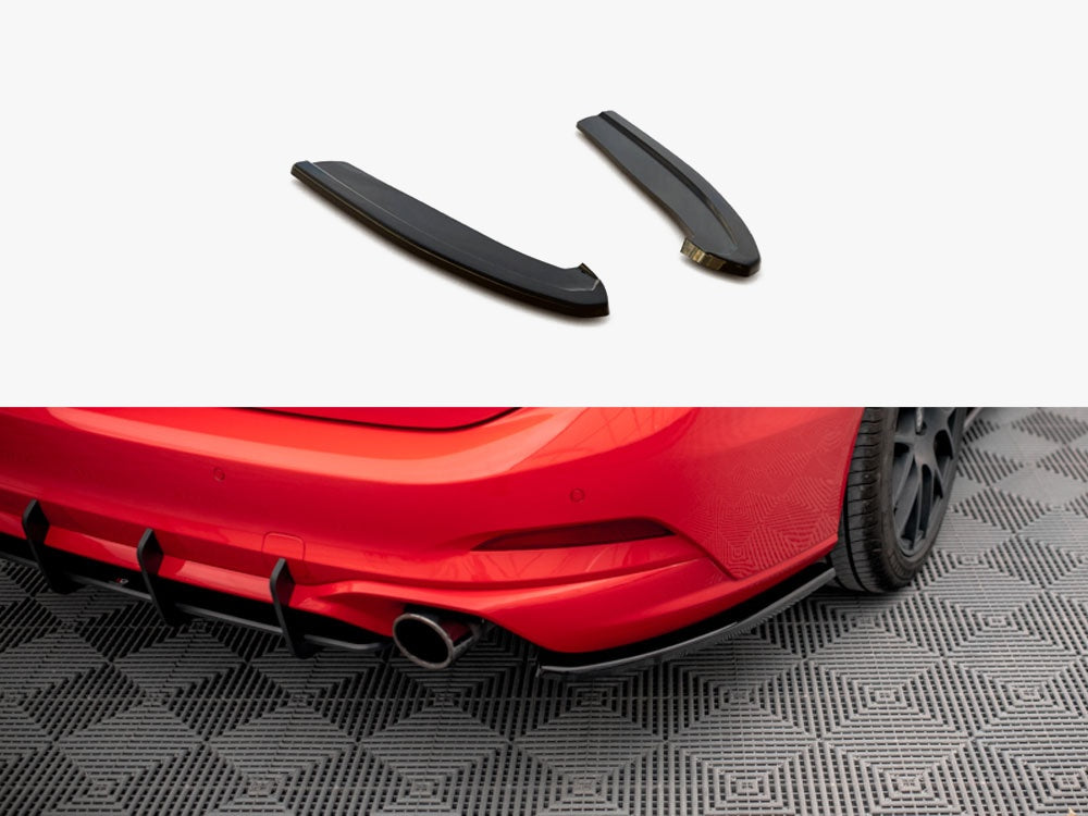 Rear Side Splitters V.5 compatible with Ford Focus ST Estate Mk4