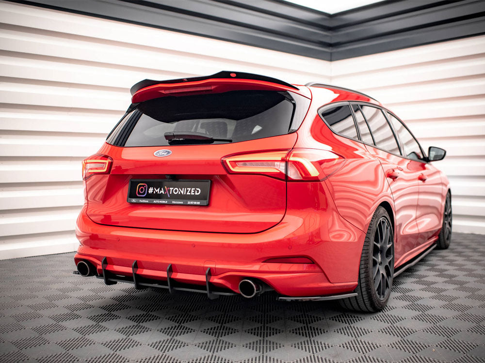 Rear Side Splitters V.5 compatible with Ford Focus ST Estate Mk4
