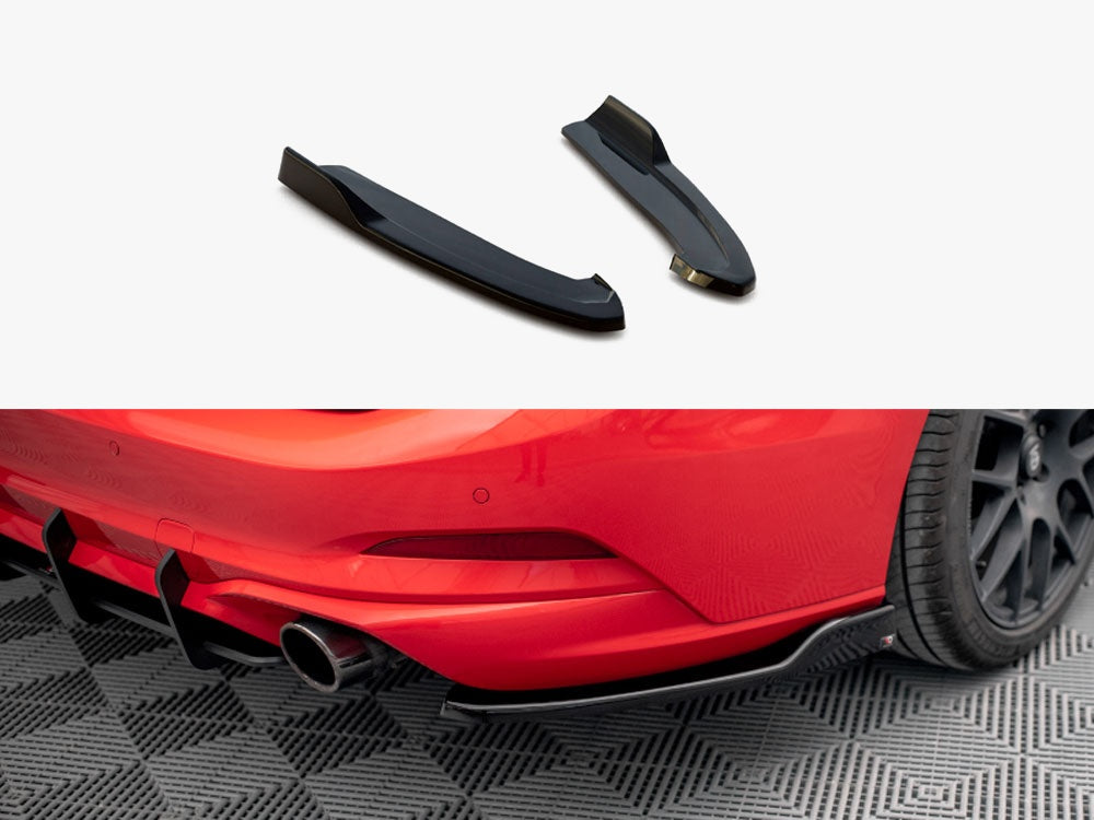 Rear Side Splitters V.6 compatible with Ford Focus ST Estate Mk4