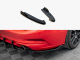 Rear Side Splitters V.6 compatible with Ford Focus ST Estate Mk4
