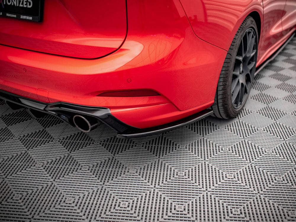 Rear Side Splitters V.7 compatible with Ford Focus ST Estate Mk4