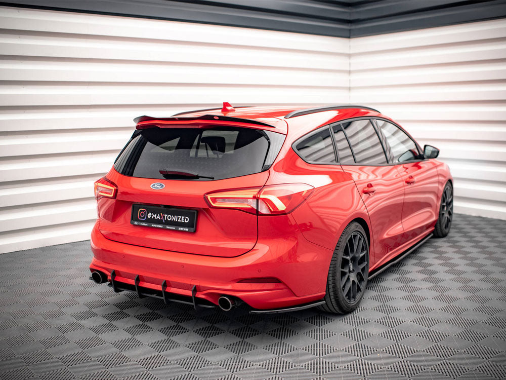 Street PRO Rear Diffuser compatible with Ford Focus Estate ST Mk4