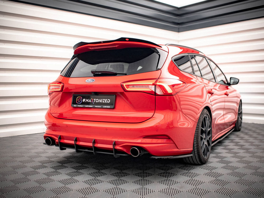 Street PRO Rear Diffuser compatible with Ford Focus Estate ST Mk4