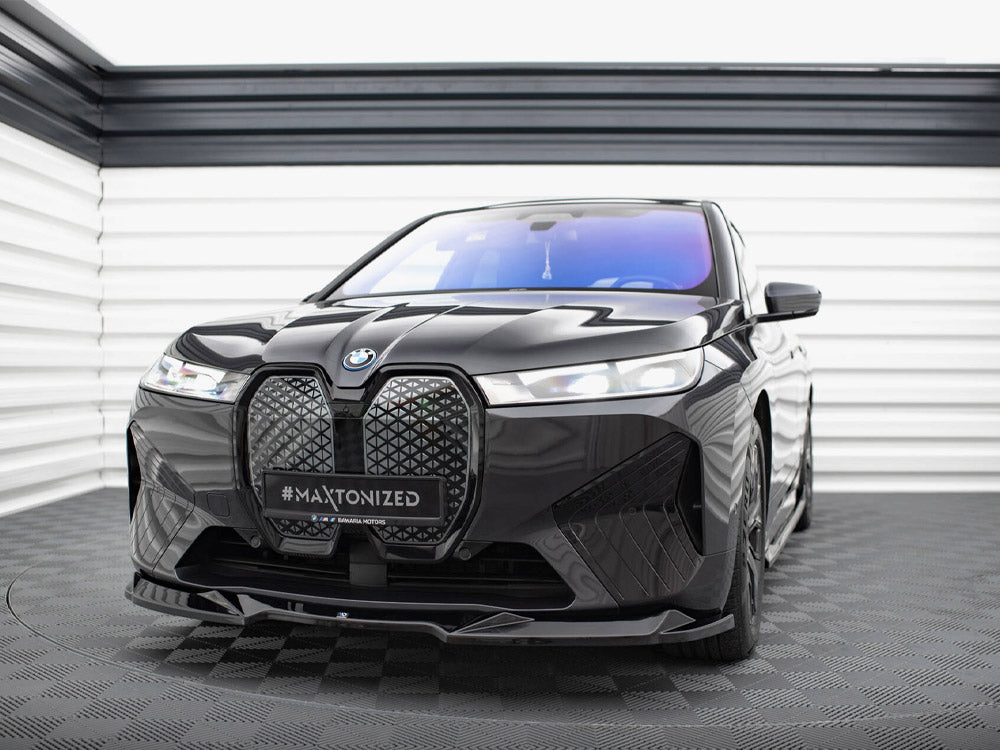 Front Splitter V.2 compatible with BMW iX M-Pack I20