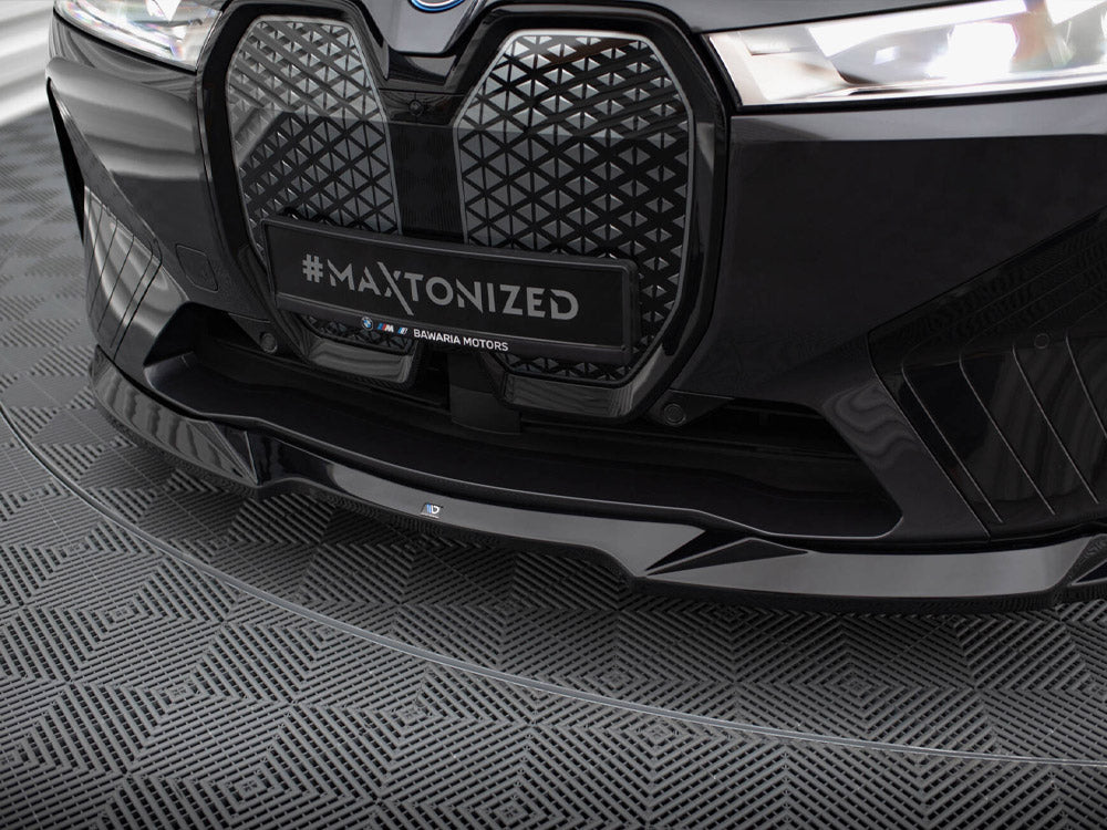 Front Splitter V.2 compatible with BMW iX M-Pack I20