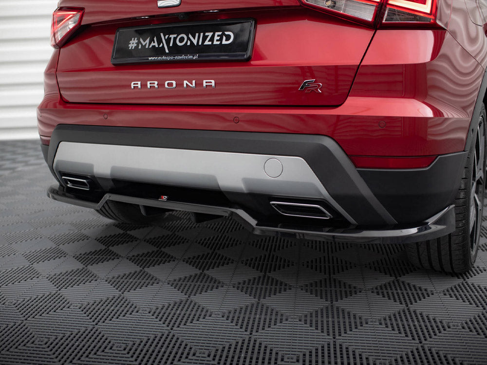 Rear Splitter (Vertical Bars) compatible with SEAT Arona FR Mk1