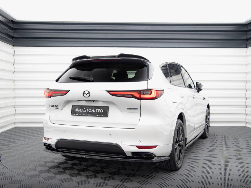 Central Rear Splitter compatible with Mazda CX-60 Mk1