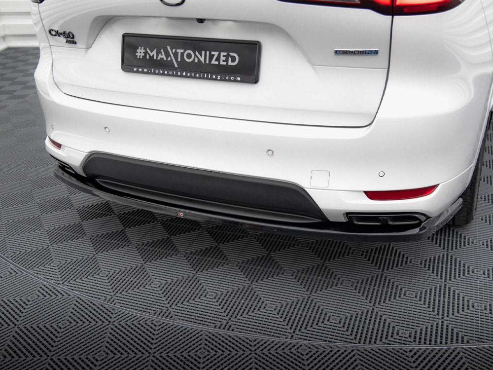 Central Rear Splitter compatible with Mazda CX-60 Mk1