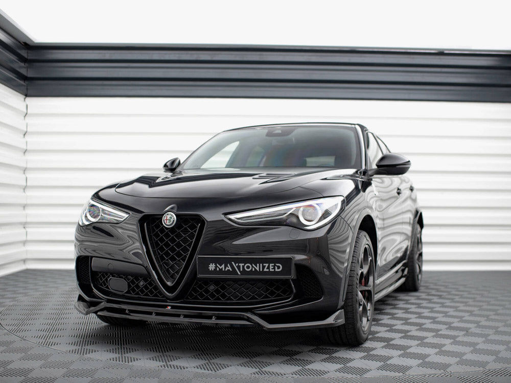 Front Splitter compatible with Alfa Romeo Stelvio Quadrifoglio Mk1
