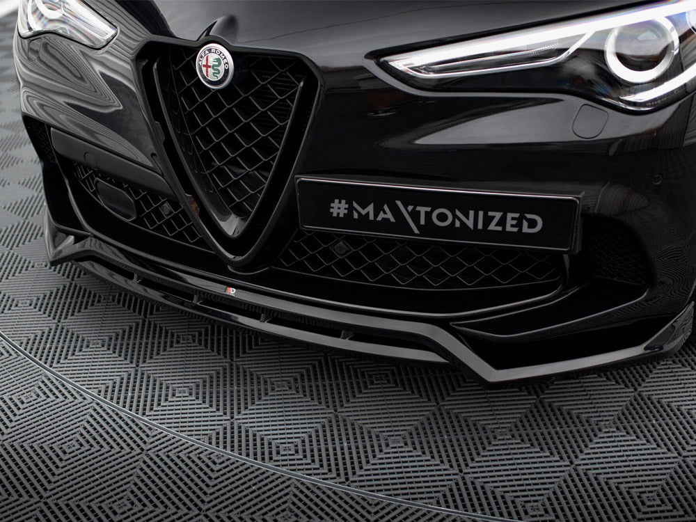 Front Splitter compatible with Alfa Romeo Stelvio Quadrifoglio Mk1