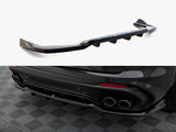 Rear Splitter (Vertical Bars) compatible with Alfa Romeo Stelvio Quadrifoglio Mk1