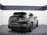 Rear Splitter (Vertical Bars) compatible with Alfa Romeo Stelvio Quadrifoglio Mk1