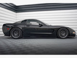 Side Skirts Diffusers compatible with Chevrolet Corvette C5