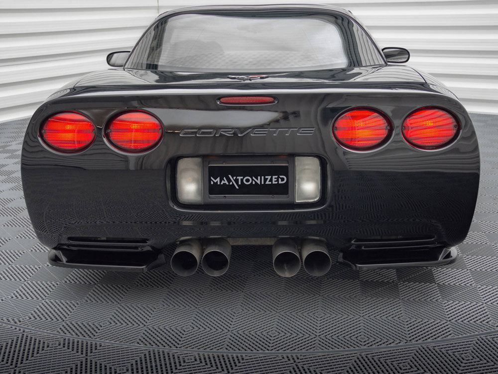 Rear Side Splitters compatible with Chevrolet Corvette C5