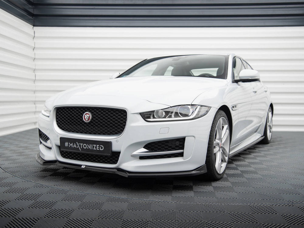 Front Splitter V.1 compatible with Jaguar XE R-Sport X760