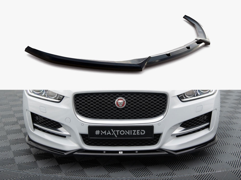 Front Splitter V.2 compatible with Jaguar XE R-Sport X760