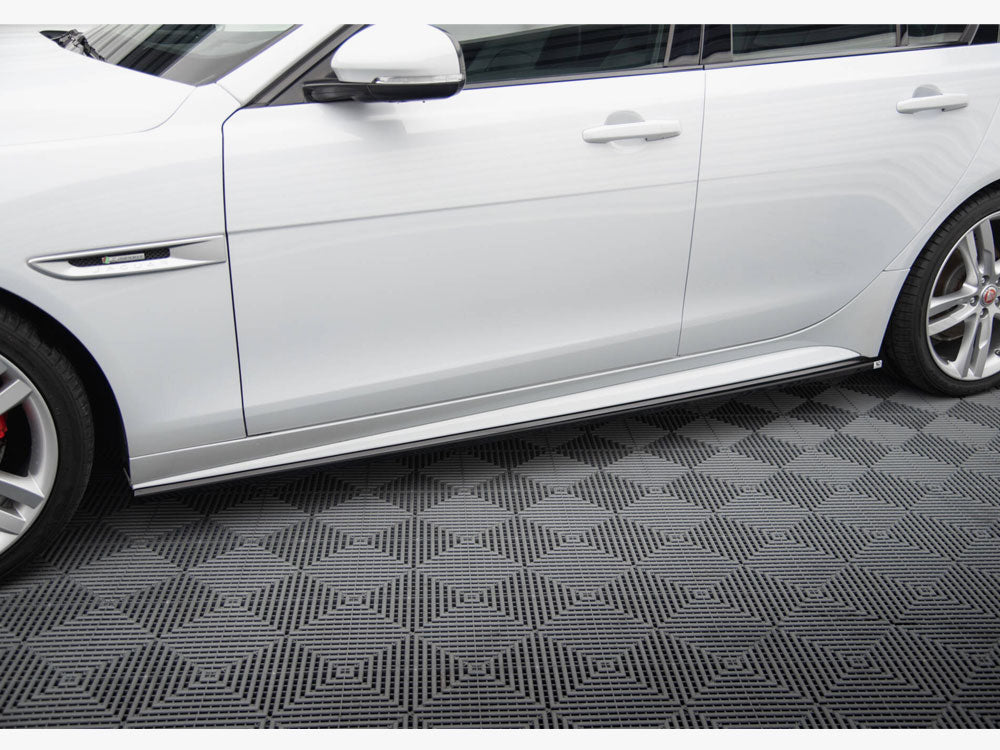 Side Skirts Diffusers compatible with Jaguar XE R-Sport X760