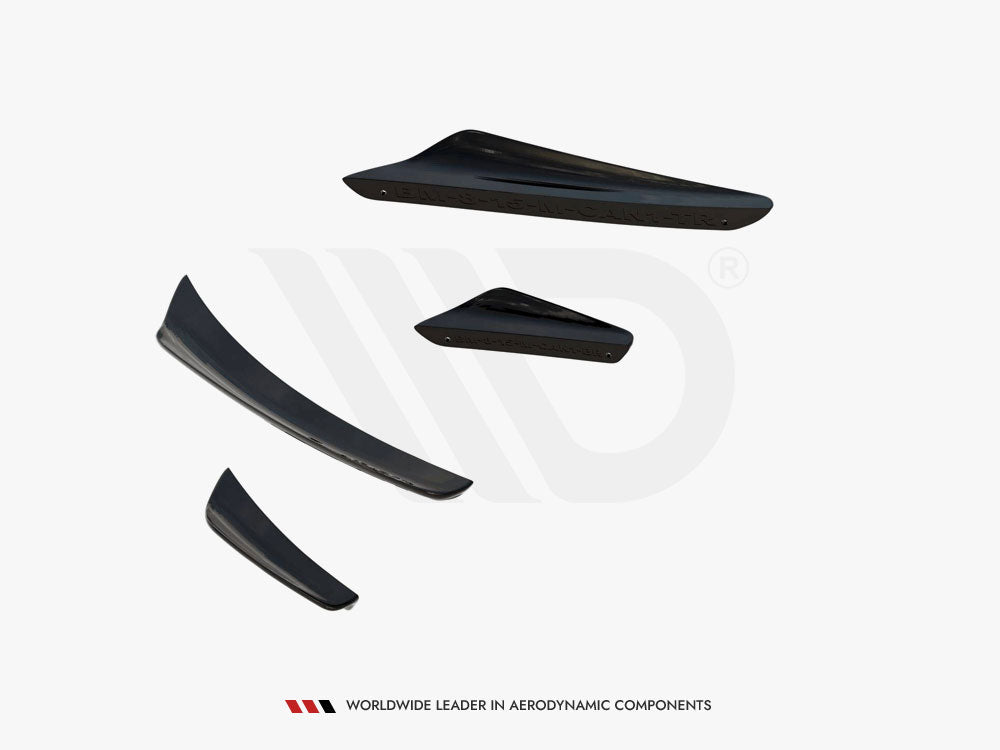 Front Bumper Wings (Canards) compatible with BMW M8 Gran Coupe F93 / Coupe F92