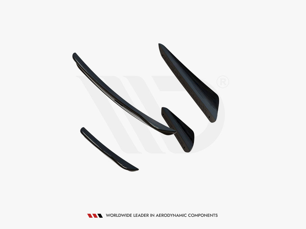 Front Bumper Wings (Canards) compatible with BMW M8 Gran Coupe F93 / Coupe F92