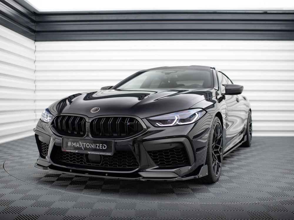 Front Splitter V.1 + Flaps compatible with BMW M8 Gran Coupe F93 / Coupe F92