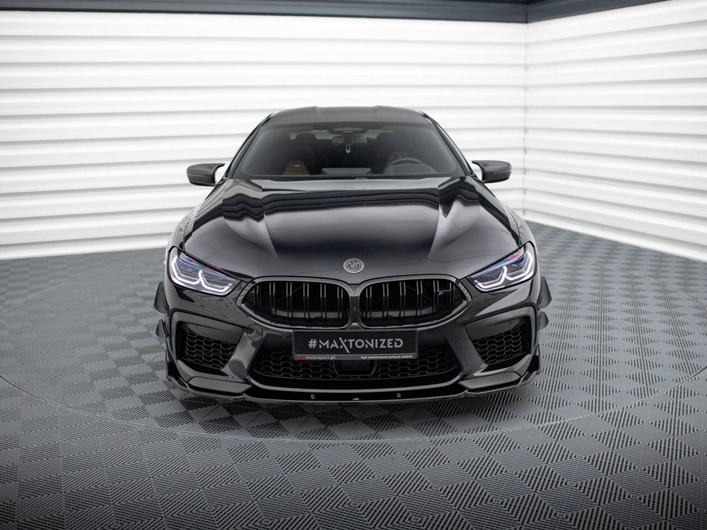 Front Splitter V.1 + Flaps compatible with BMW M8 Gran Coupe F93 / Coupe F92